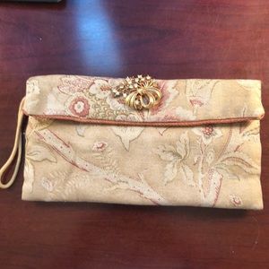 One of a kind clutch purse. Artisan made.